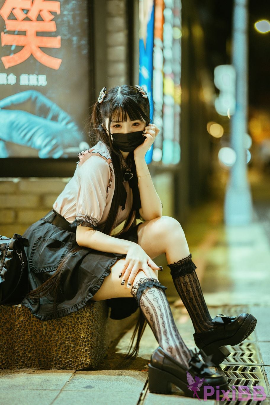 Coser Raku Night LiLy PixiBB.COM 016