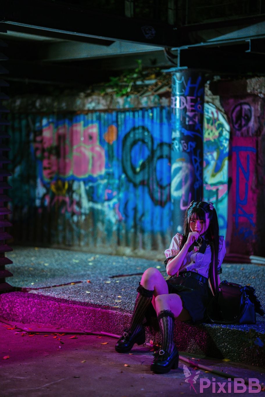 Coser Raku Night LiLy PixiBB.COM 019