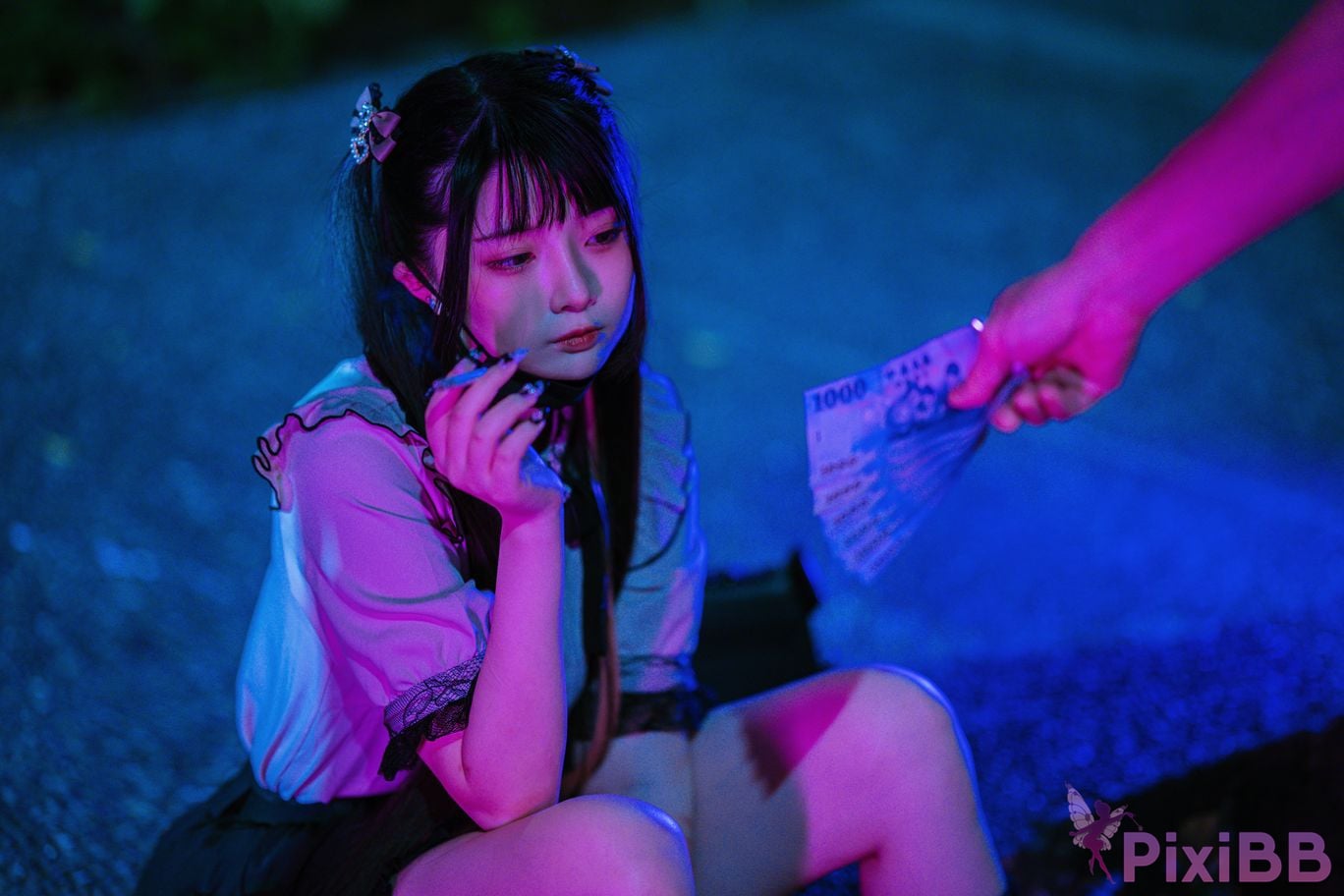 Coser Raku Night LiLy PixiBB.COM 020