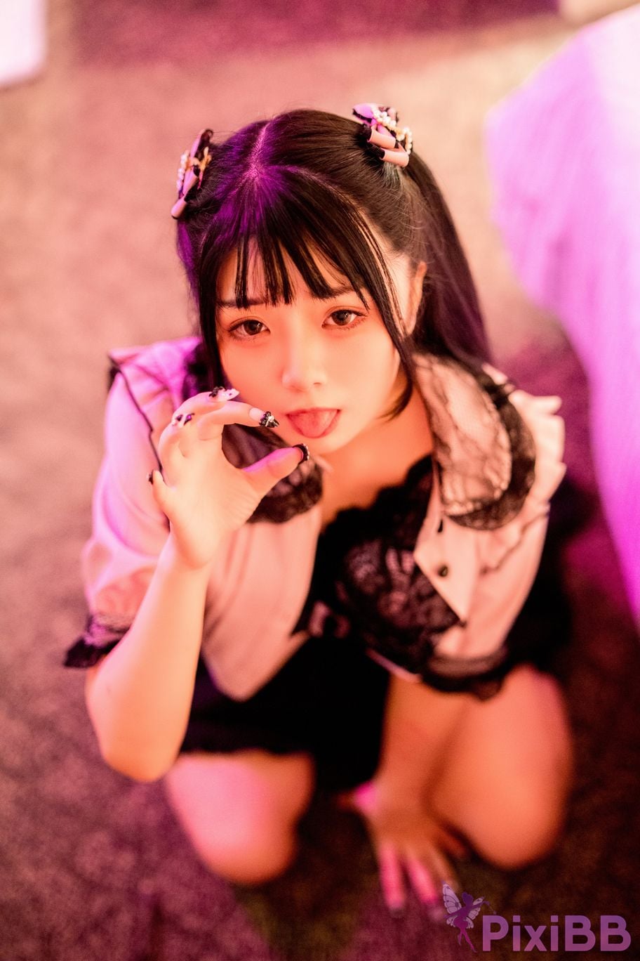 Coser Raku Night LiLy PixiBB.COM 058