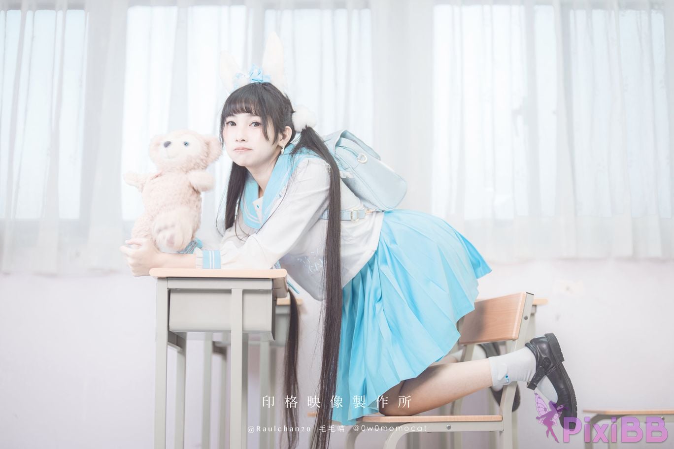 Cosplay Momo Yuguigou Cinnamoroll PixiBB.COM 033