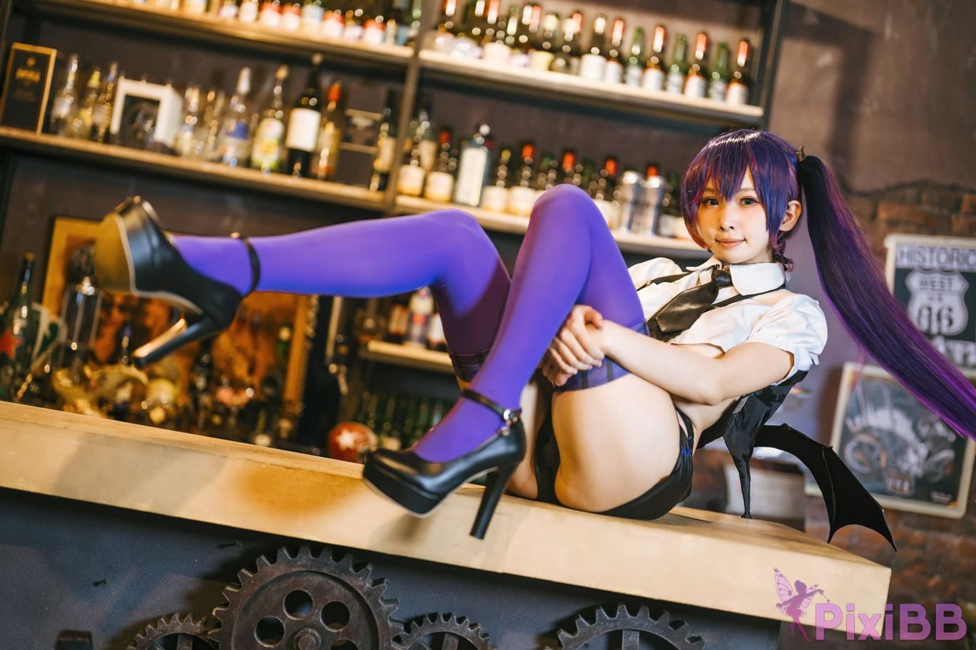 Cosplay Mu Momo Xiao E Mo De Mei Huo Zhi Wen Mataro PixiBB.COM 034