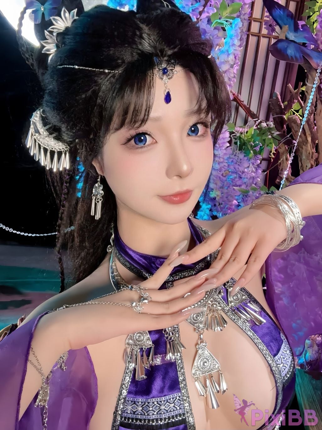 Cosplayer yuuhui Yuhui Patreon subscription Miao Gu tenderness PixiBB.COM 001
