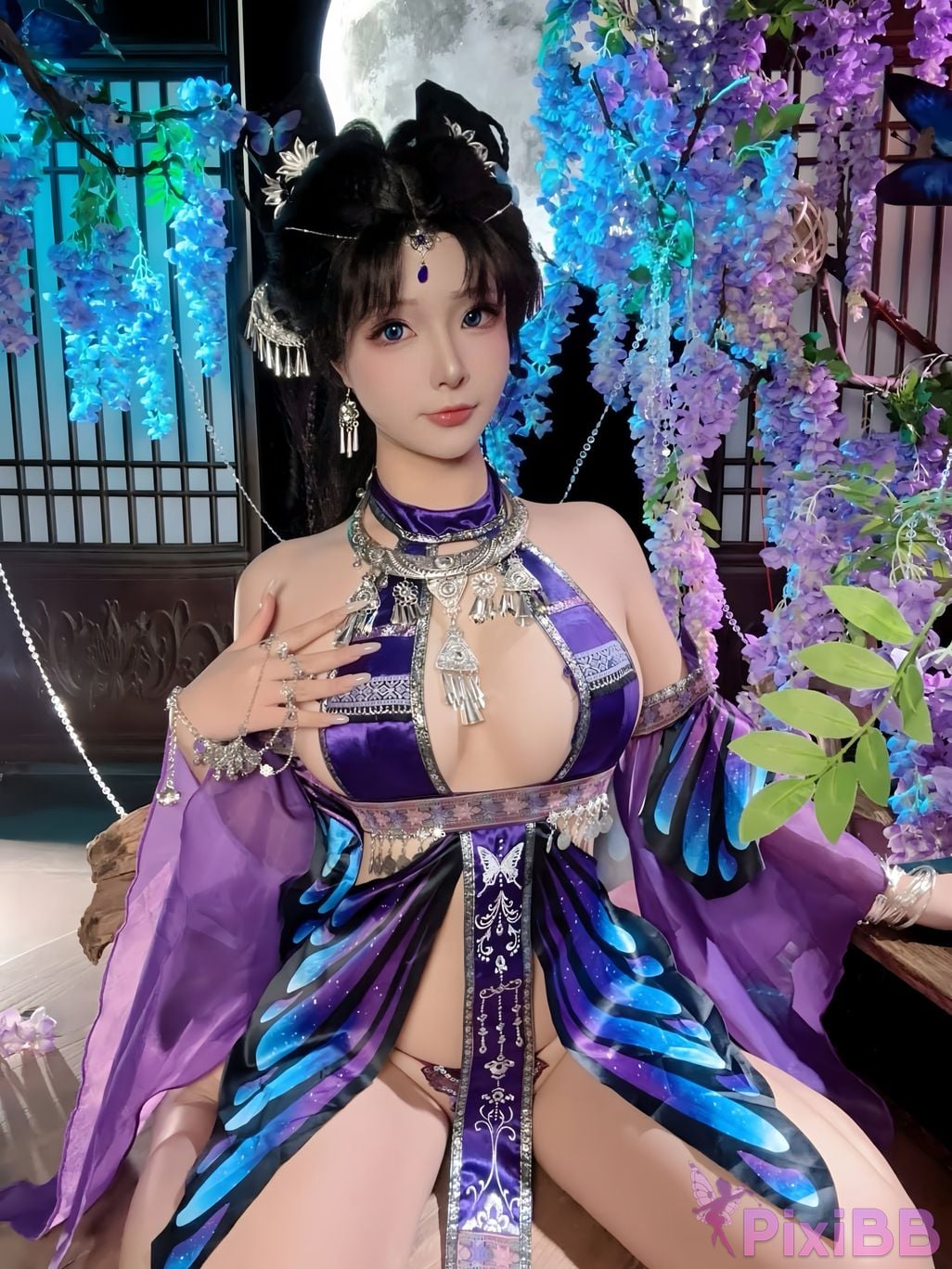 Cosplayer yuuhui Yuhui Patreon subscription Miao Gu tenderness PixiBB.COM 002
