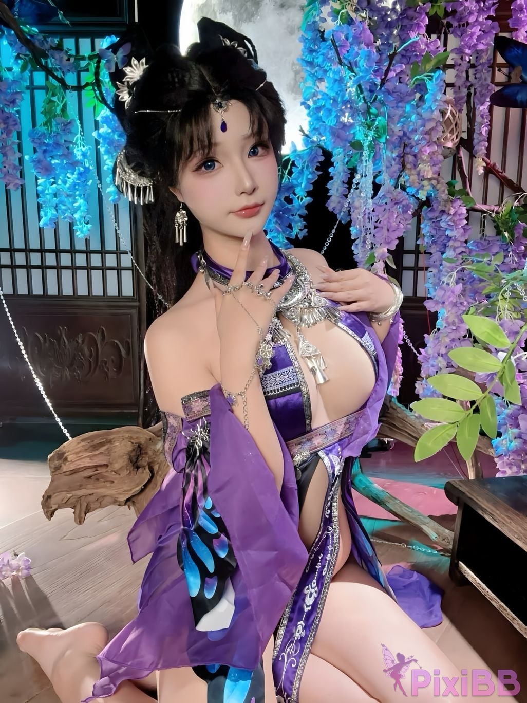 Cosplayer yuuhui Yuhui Patreon subscription Miao Gu tenderness PixiBB.COM 004