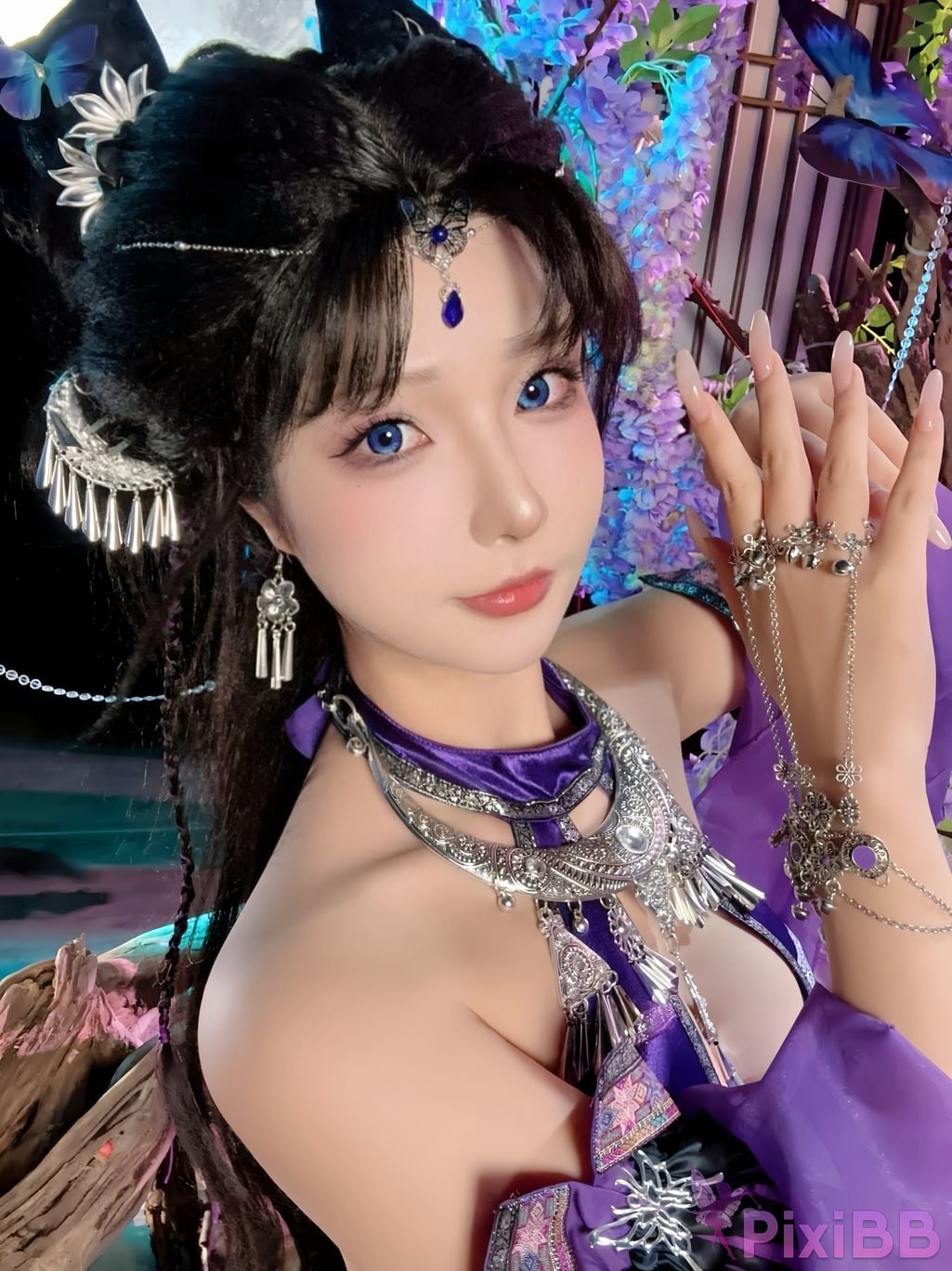 Cosplayer yuuhui Yuhui Patreon subscription Miao Gu tenderness PixiBB.COM 023