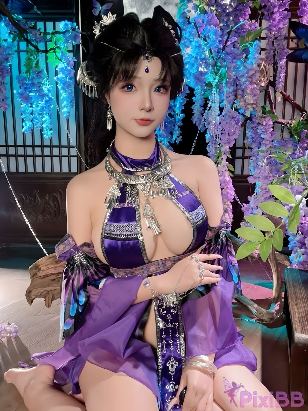 Cosplayer yuuhui Yuhui Patreon subscription Miao Gu tenderness PixiBB.COM 034