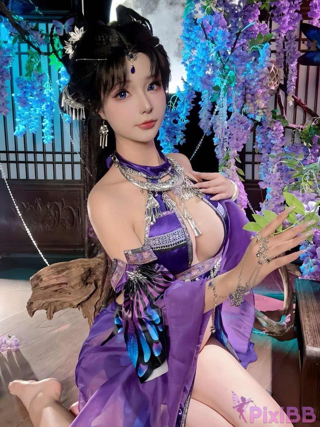 Cosplayer yuuhui Yuhui Patreon subscription Miao Gu tenderness PixiBB.COM 041