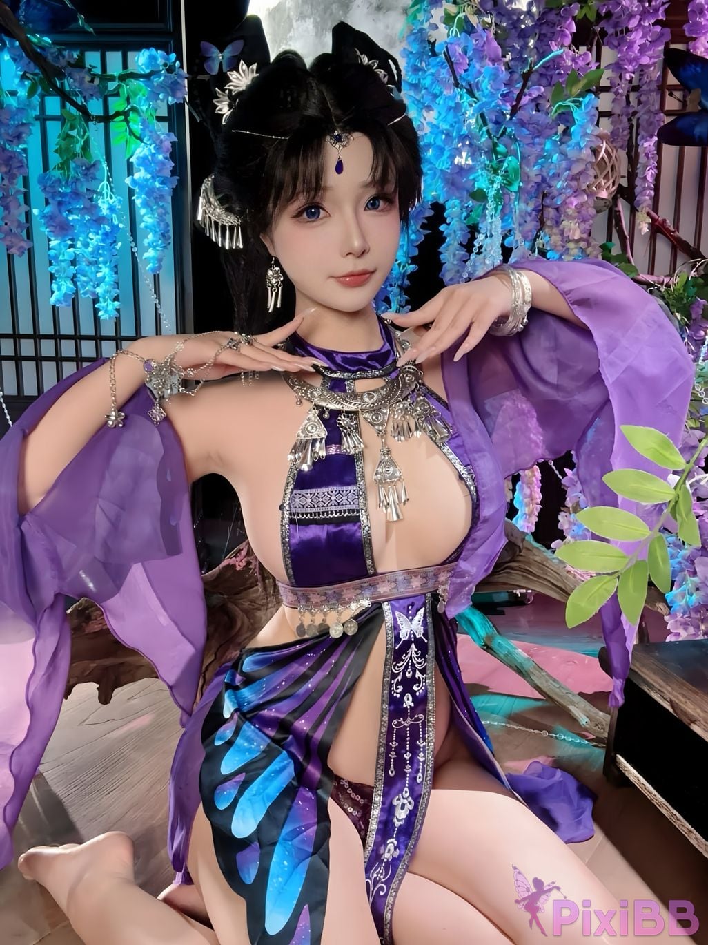 Cosplayer yuuhui Yuhui Patreon subscription Miao Gu tenderness PixiBB.COM 042