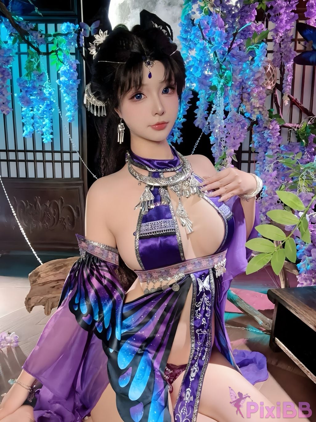 Cosplayer yuuhui Yuhui Patreon subscription Miao Gu tenderness PixiBB.COM 043