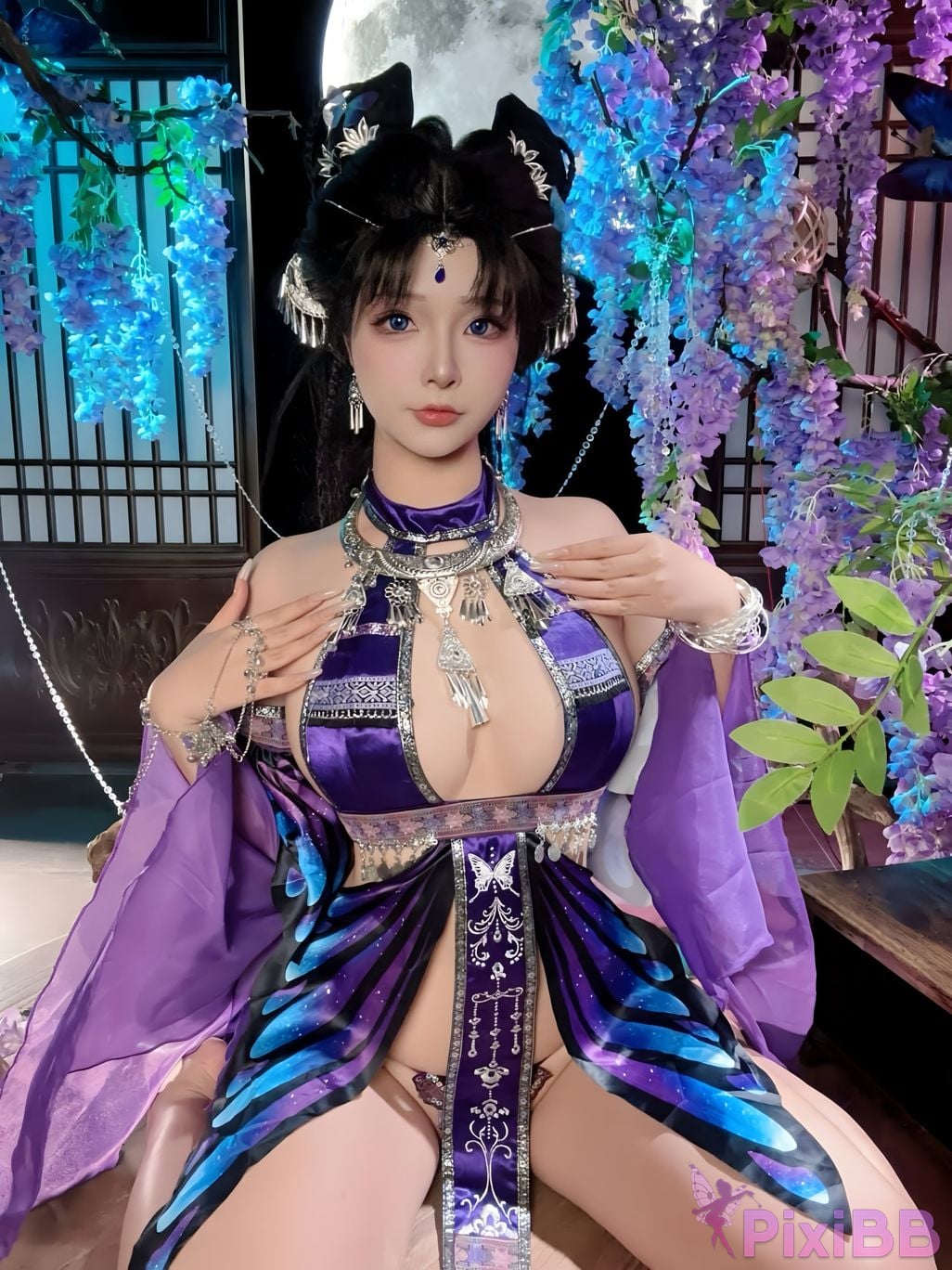 Cosplayer yuuhui Yuhui Patreon subscription Miao Gu tenderness PixiBB.COM 044