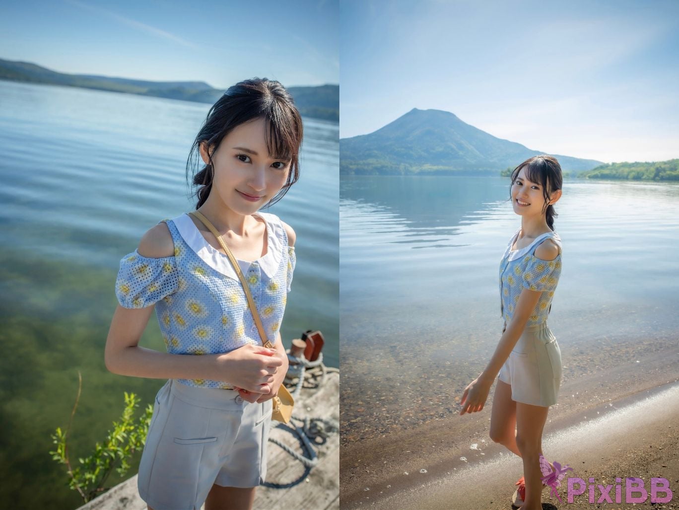Japanese Idol Umi Yatsugake Hakake August Sea In Kushiro sea PixiBB.COM 013