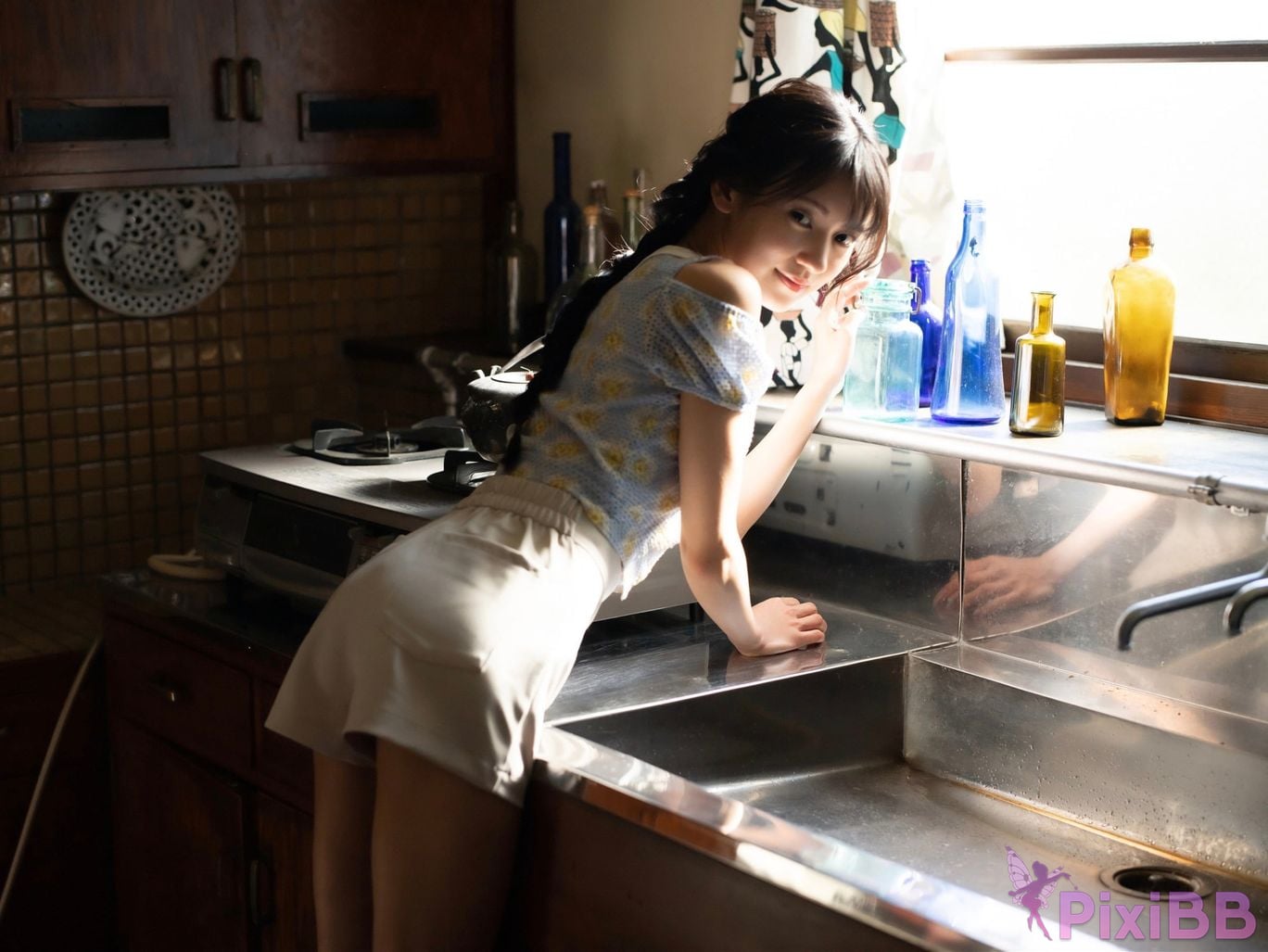 Japanese Idol Umi Yatsugake Hakake August Sea In Kushiro sea PixiBB.COM 025