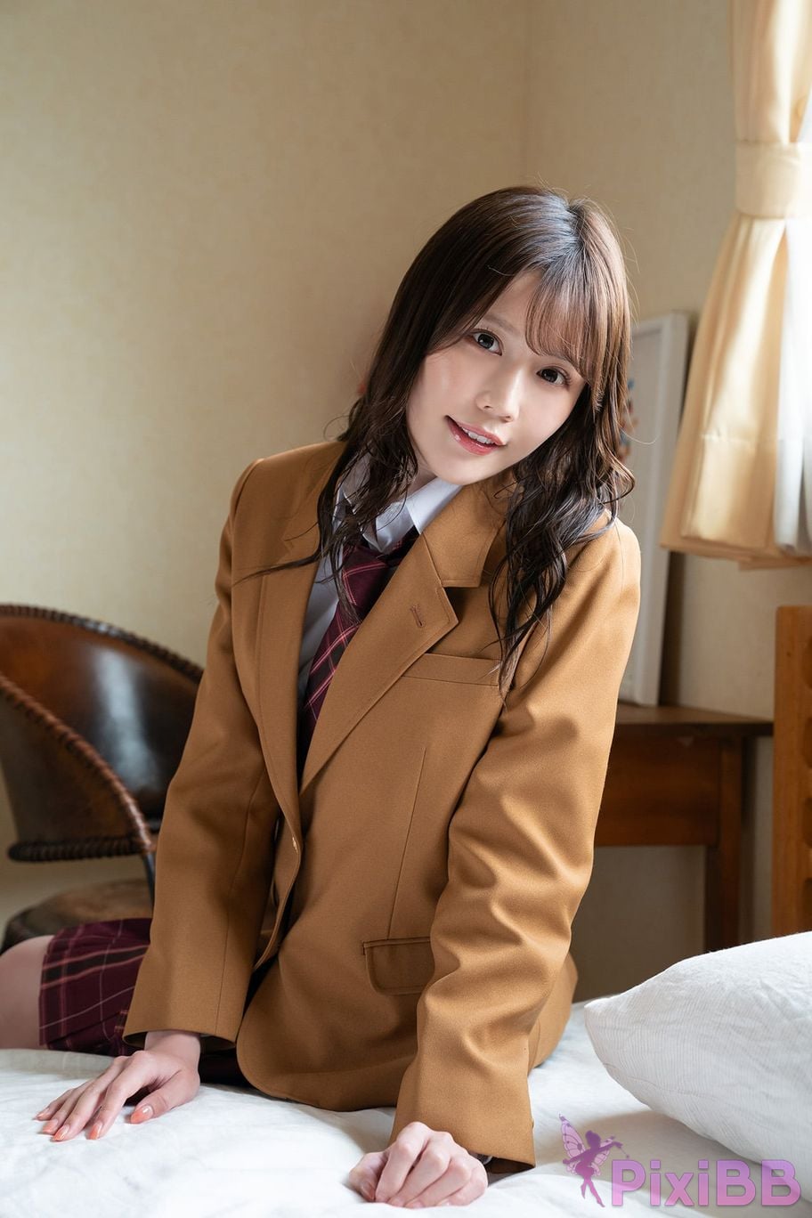 Japanese Idol Yuka Kohinata Asa Gei Secret digital photo book Vol.2 absolute girlfriend sister blazer special PixiBB.COM 005