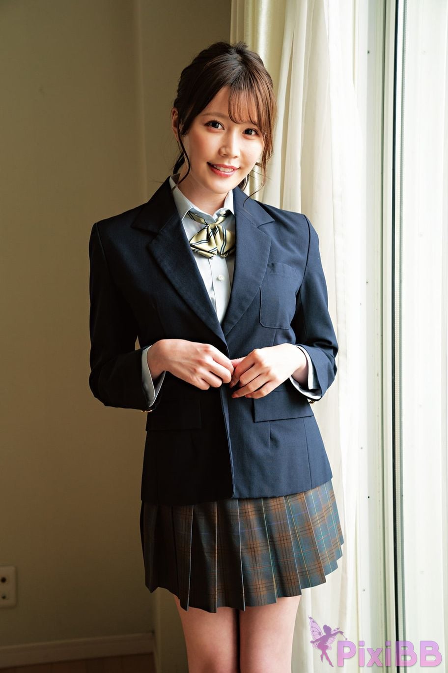 Japanese Idol Yuka Kohinata Asa Gei Secret digital photo book Vol.2 absolute girlfriend sister blazer special PixiBB.COM 049