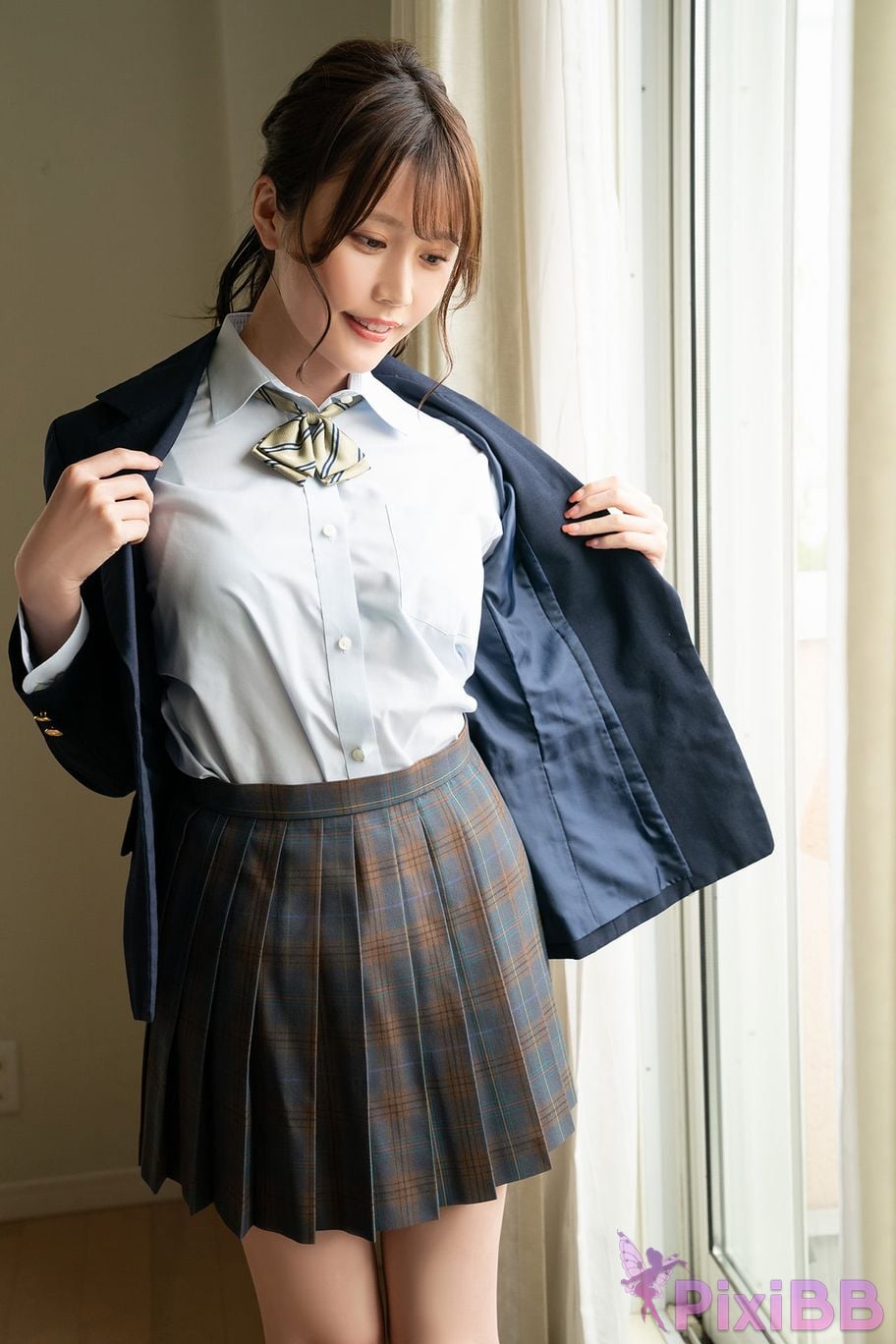 Japanese Idol Yuka Kohinata Asa Gei Secret digital photo book Vol.2 absolute girlfriend sister blazer special PixiBB.COM 055