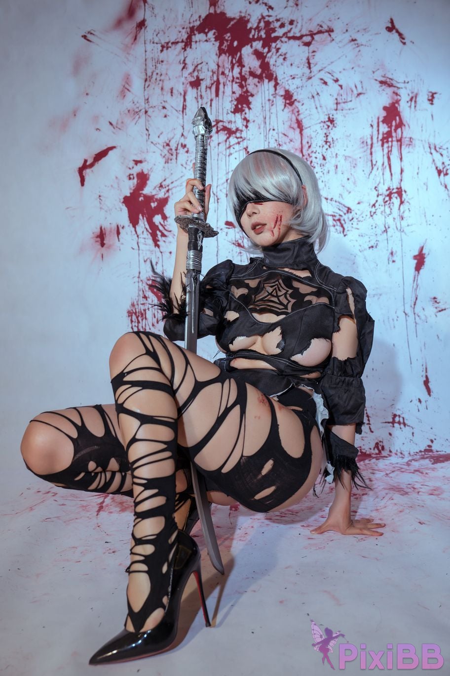 Coser Yunx1x1 and Nai tao 2B YoRHa No.2 Type B PixiBB.COM 074