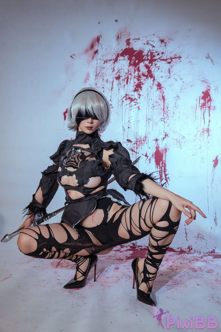 Coser Yunx1x1 and Nai tao 2B YoRHa No.2 Type B PixiBB.COM 076