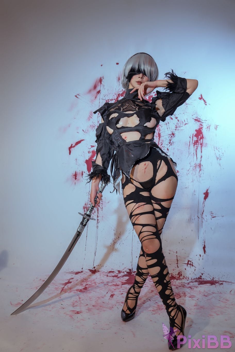 Coser Yunx1x1 and Nai tao 2B YoRHa No.2 Type B PixiBB.COM 096