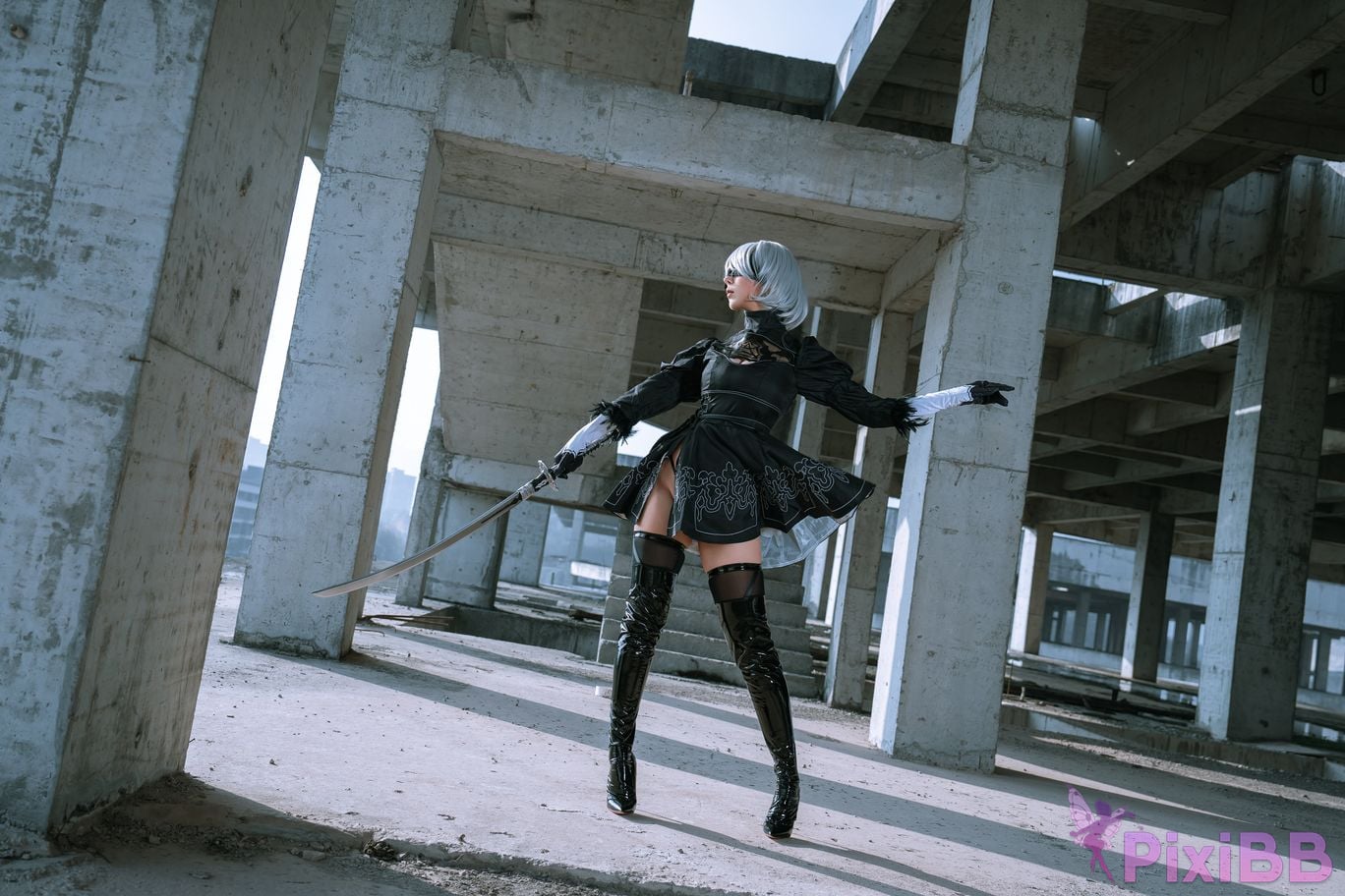Coser Yunx1x1 and Nai tao 2B YoRHa No.2 Type B PixiBB.COM 129