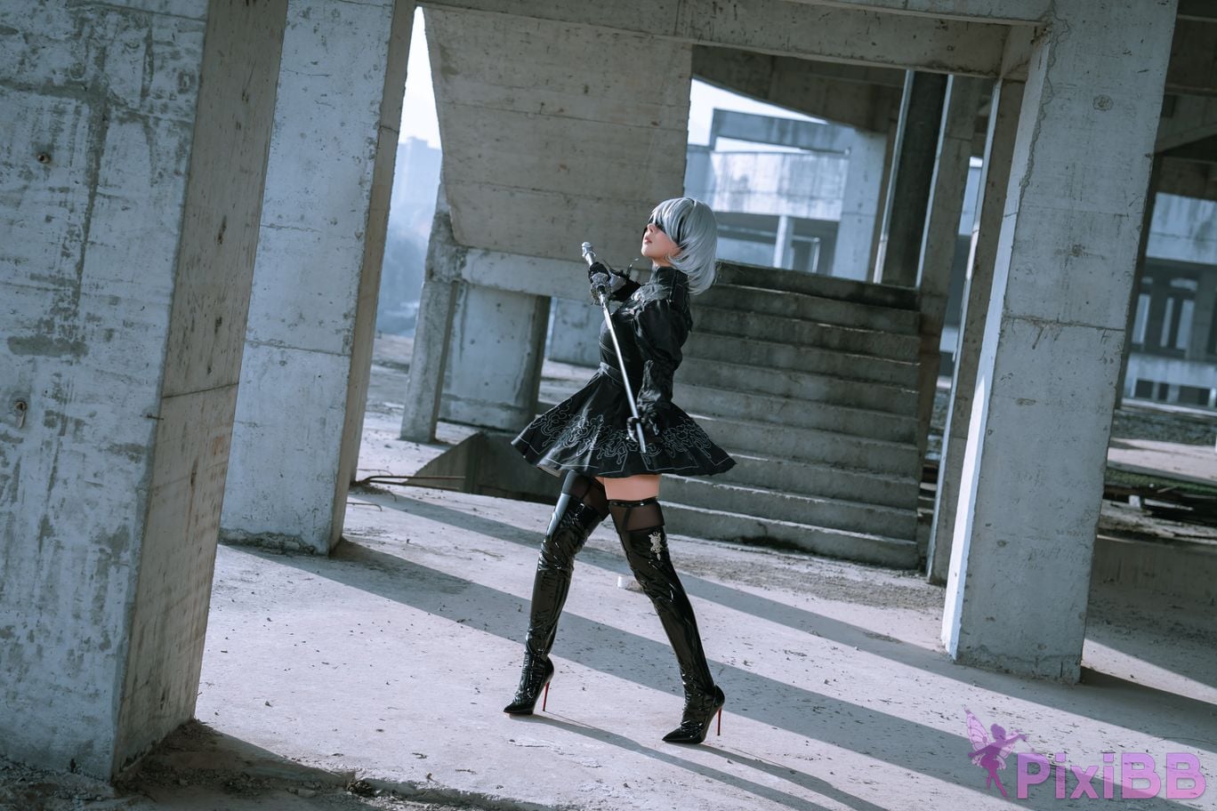 Coser Yunx1x1 and Nai tao 2B YoRHa No.2 Type B PixiBB.COM 131