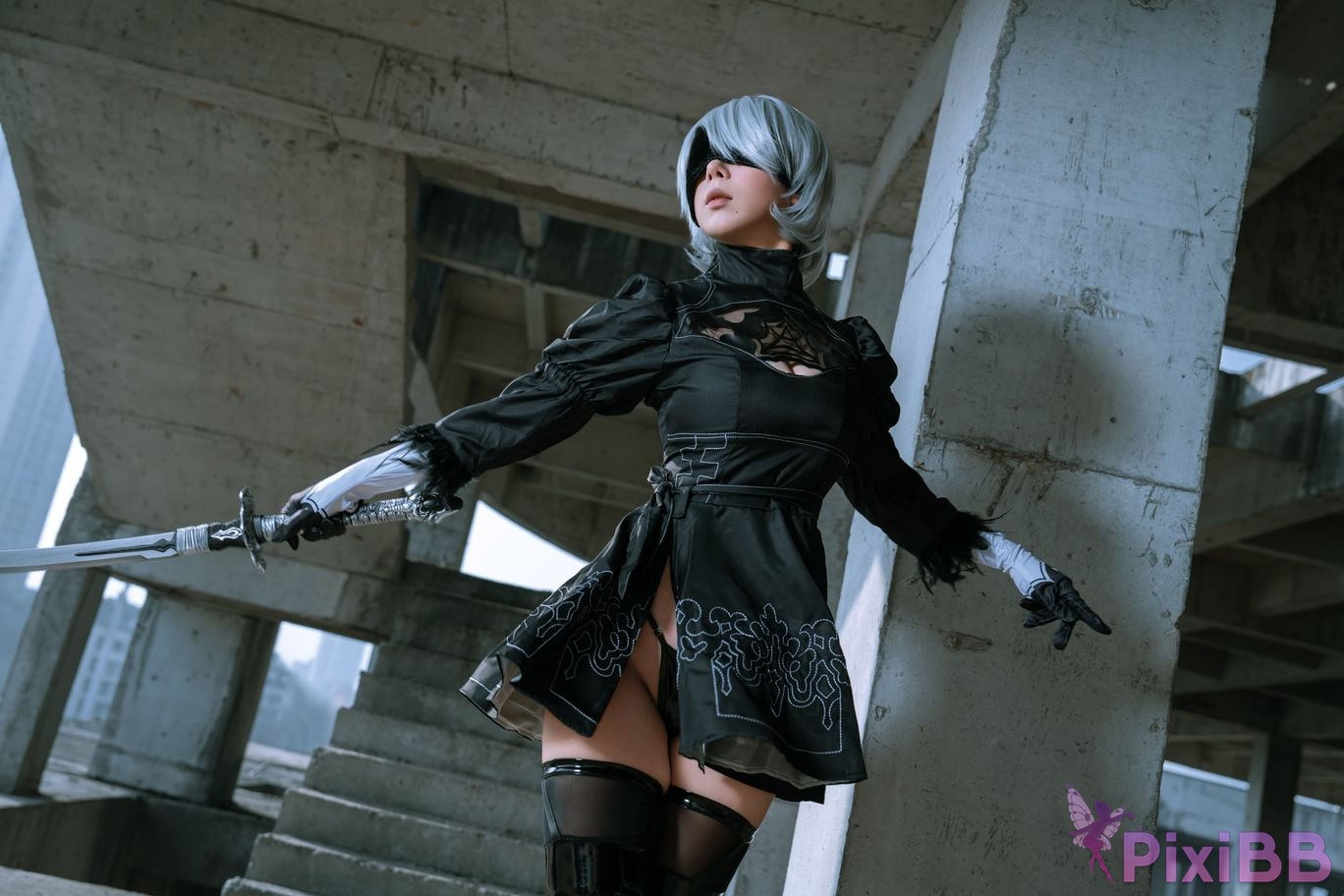 Coser Yunx1x1 and Nai tao 2B YoRHa No.2 Type B PixiBB.COM 136