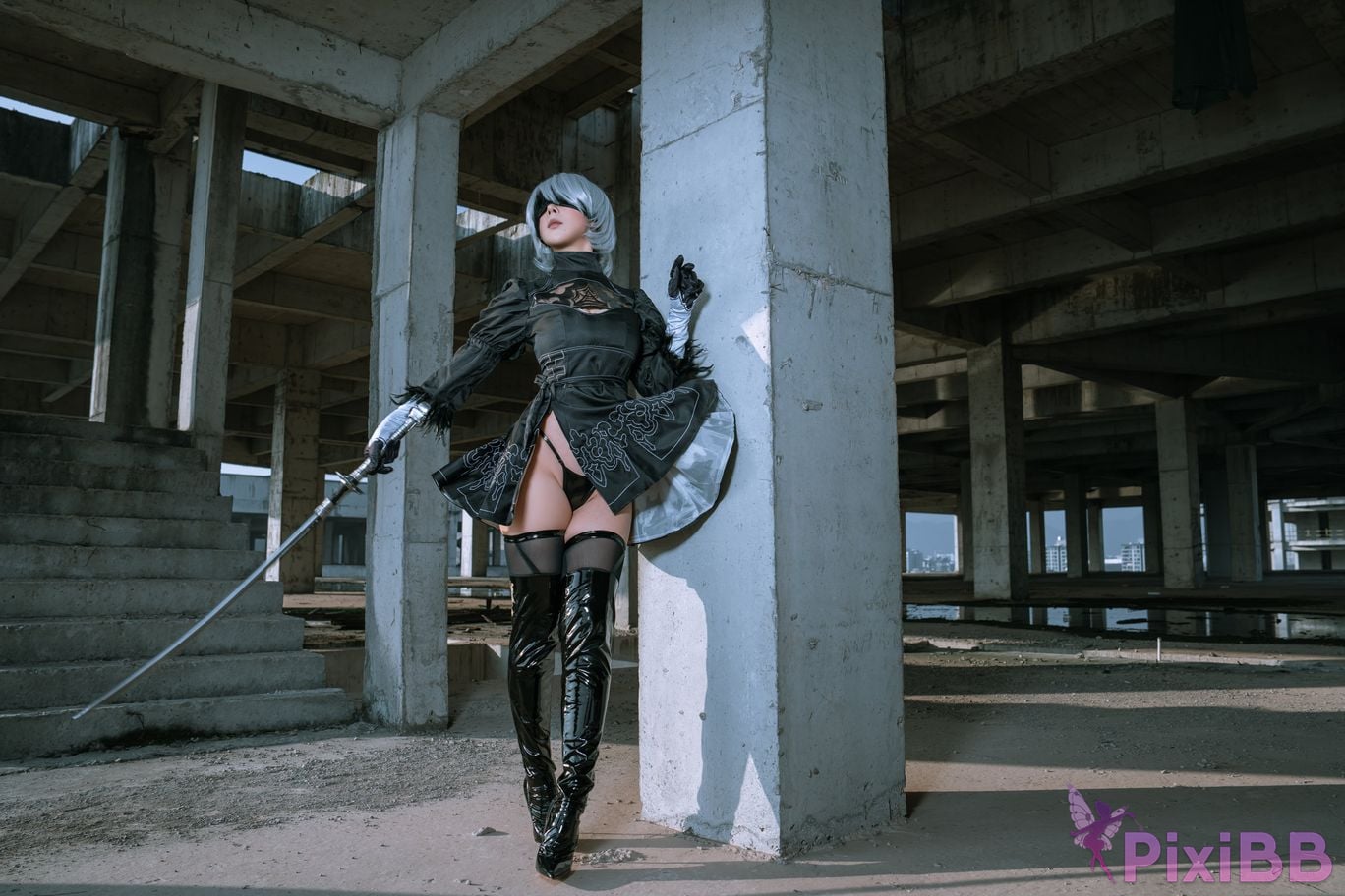 Coser Yunx1x1 and Nai tao 2B YoRHa No.2 Type B PixiBB.COM 148