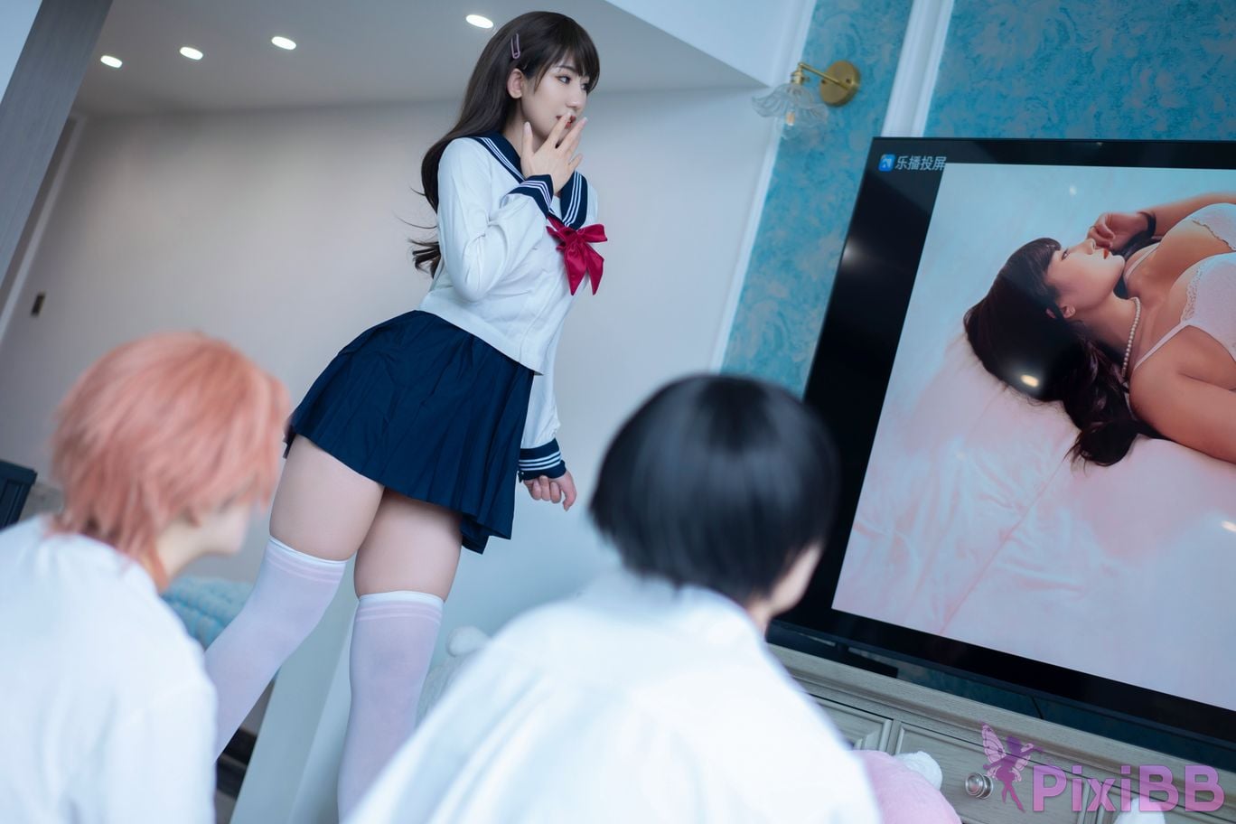 Coser Xing lan shi lan lan jiao lan mei ya PixiBB.COM 035