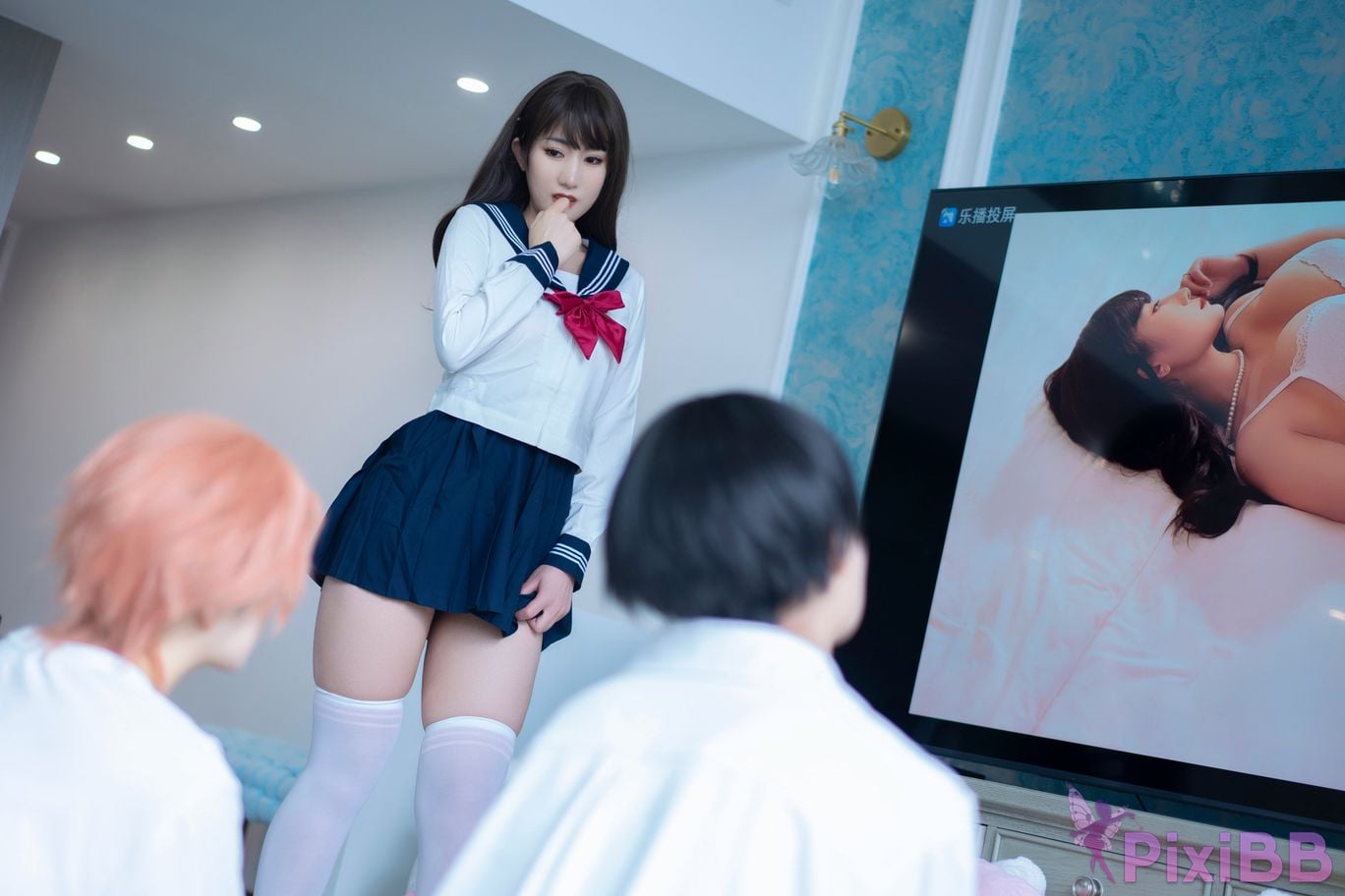 Coser Xing lan shi lan lan jiao lan mei ya PixiBB.COM 046
