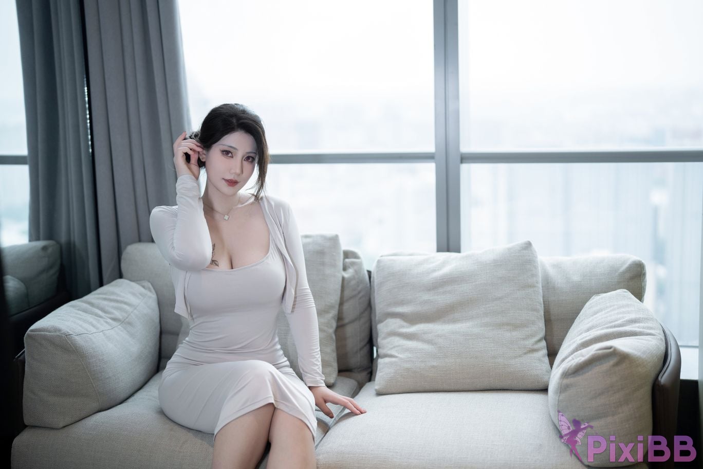 Coser Xing lan shi lan lan jiao lan mei ya PixiBB.COM 007