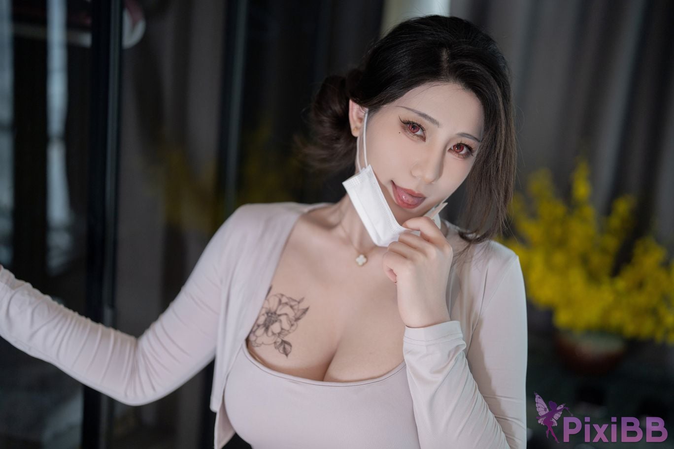 Coser Xing lan shi lan lan jiao lan mei ya PixiBB.COM 027