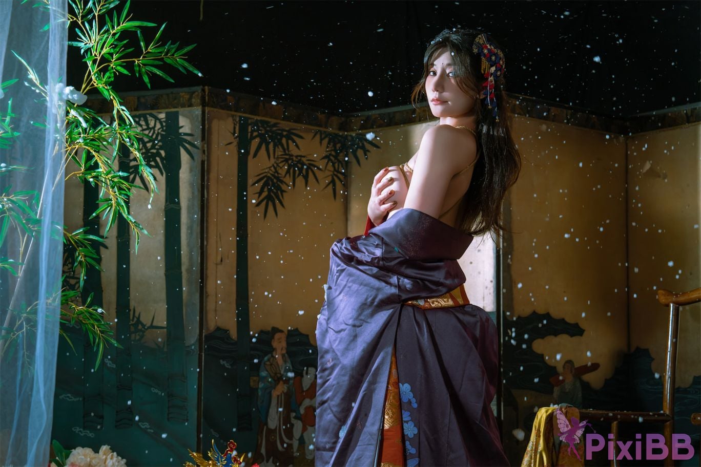 Coser Xing lan shi lan lan jiao lan mei ya PixiBB.COM 002