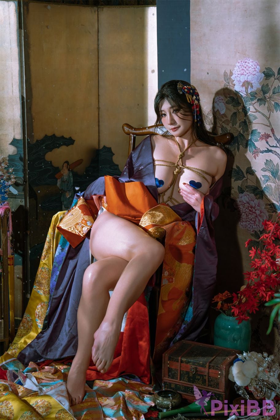 Coser Xing lan shi lan lan jiao lan mei ya PixiBB.COM 005