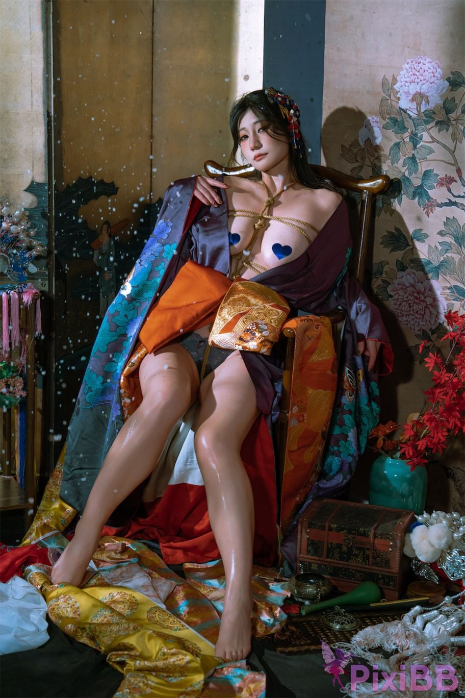 Coser Xing lan shi lan lan jiao lan mei ya PixiBB.COM 022
