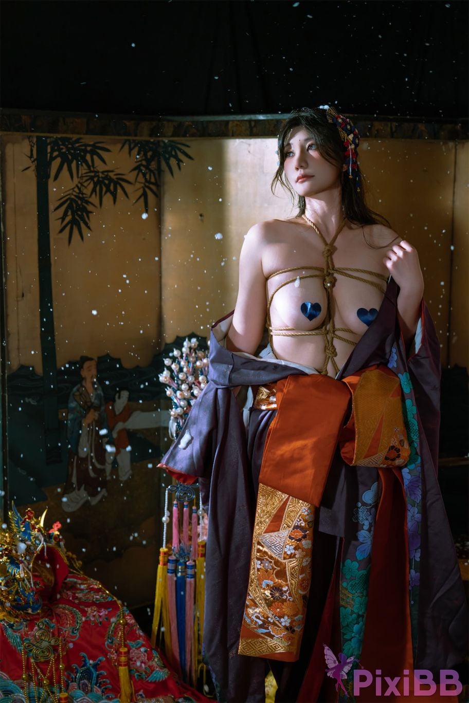 Coser Xing lan shi lan lan jiao lan mei ya PixiBB.COM 028