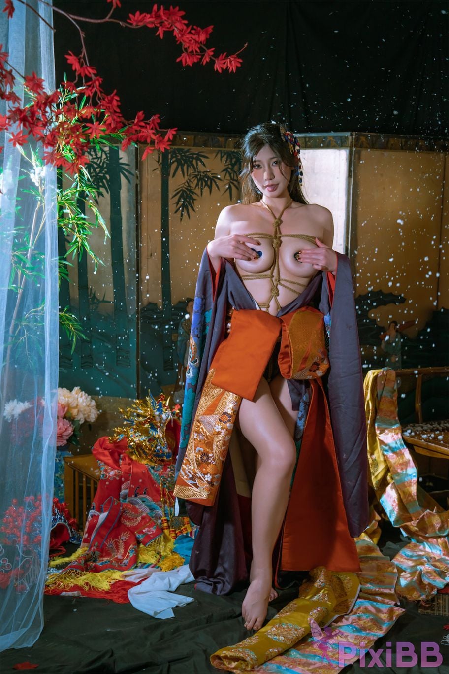 Coser Xing lan shi lan lan jiao lan mei ya PixiBB.COM 036