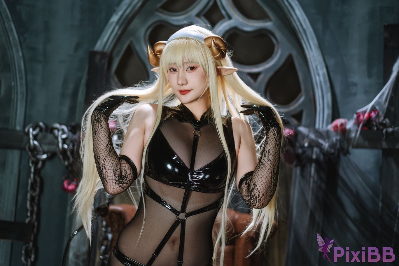 Coser Xing lan shi lan lan jiao lan mei ya PixiBB.COM 036