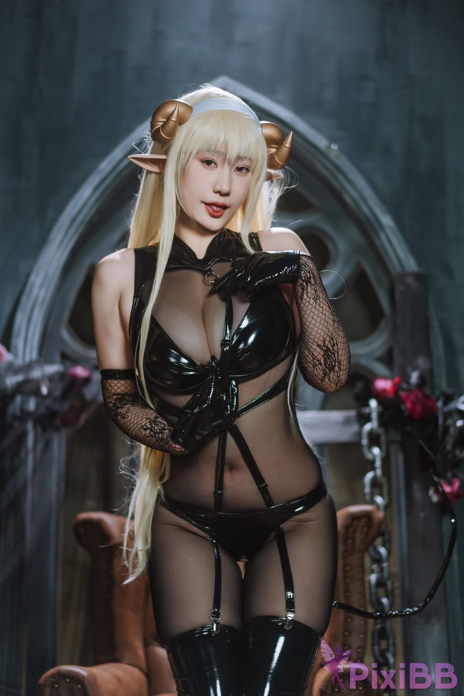 Coser Xing lan shi lan lan jiao lan mei ya PixiBB.COM 037