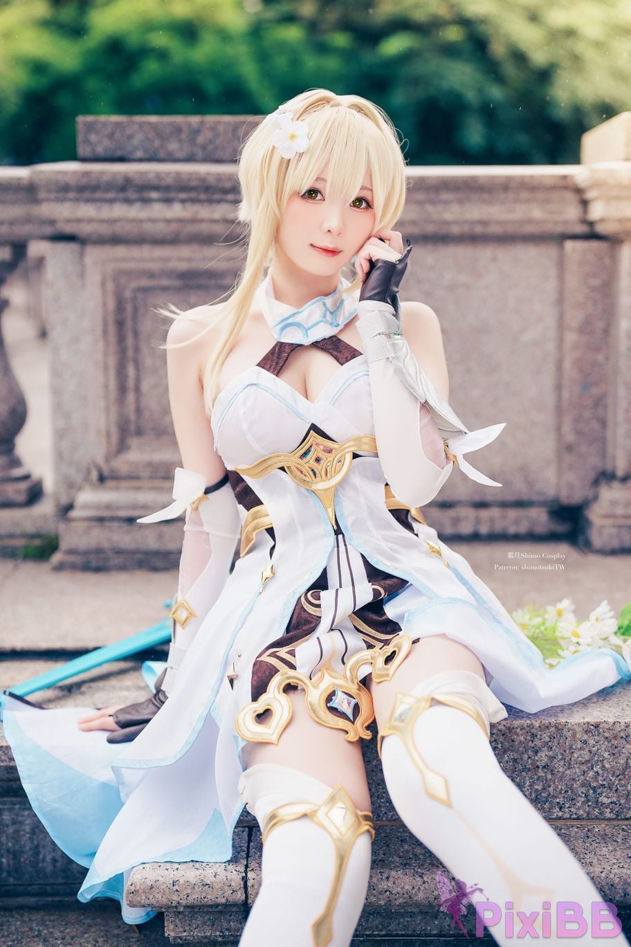 Cosplayer Shimotsuki shimo Lumine Genshin PixiBB.COM 005
