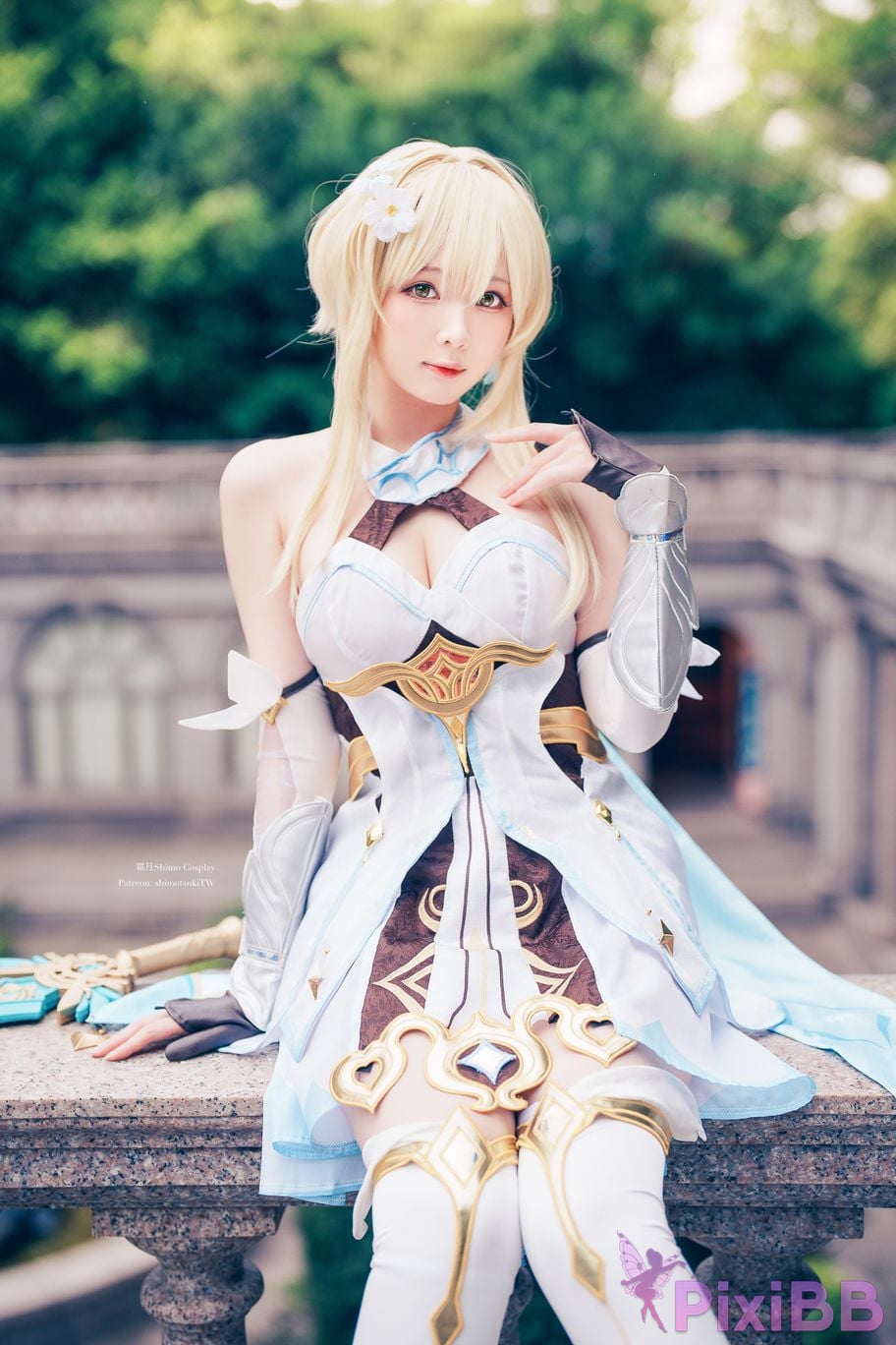 Cosplayer Shimotsuki shimo Lumine Genshin PixiBB.COM 012