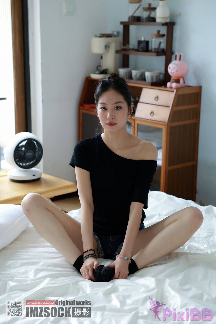 MZSOCK Love beautiful feet No.366 Nozomi PixiBB.COM 012