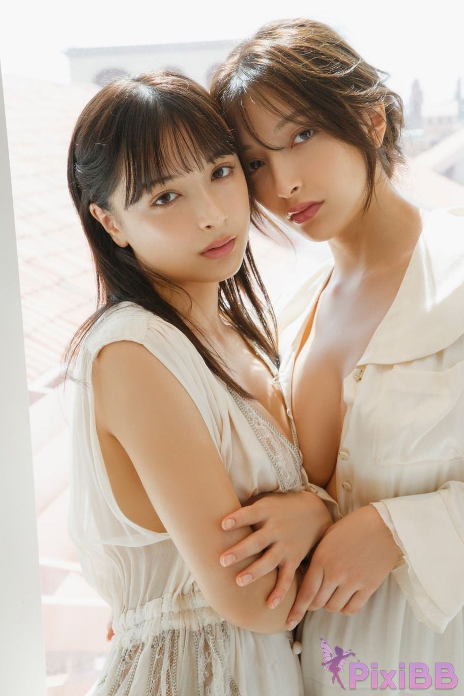 Japanese Idol Elimari sisters Digital only 1st photo collection Fericire All unreleased Edition PixiBB.COM 033