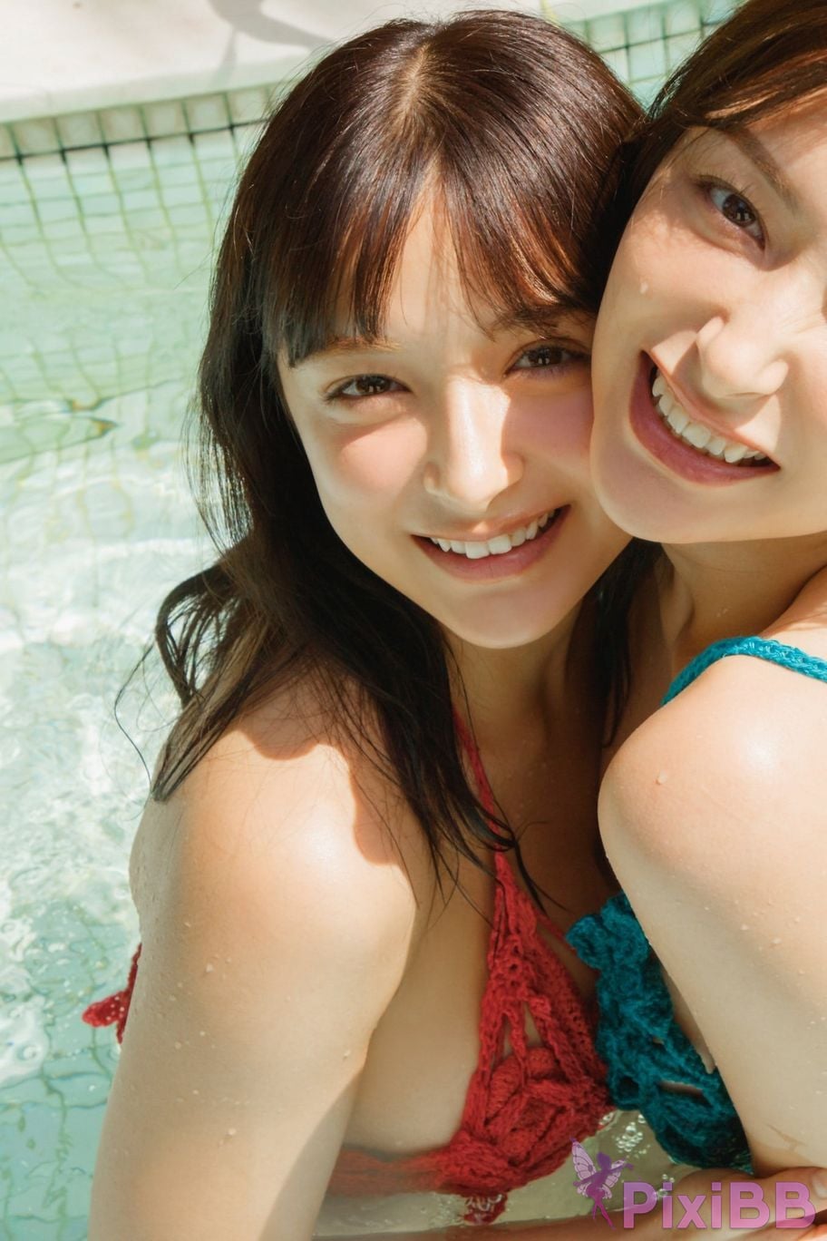 Japanese Idol Elimari sisters Digital only 1st photo collection Fericire All unreleased Edition PixiBB.COM 064