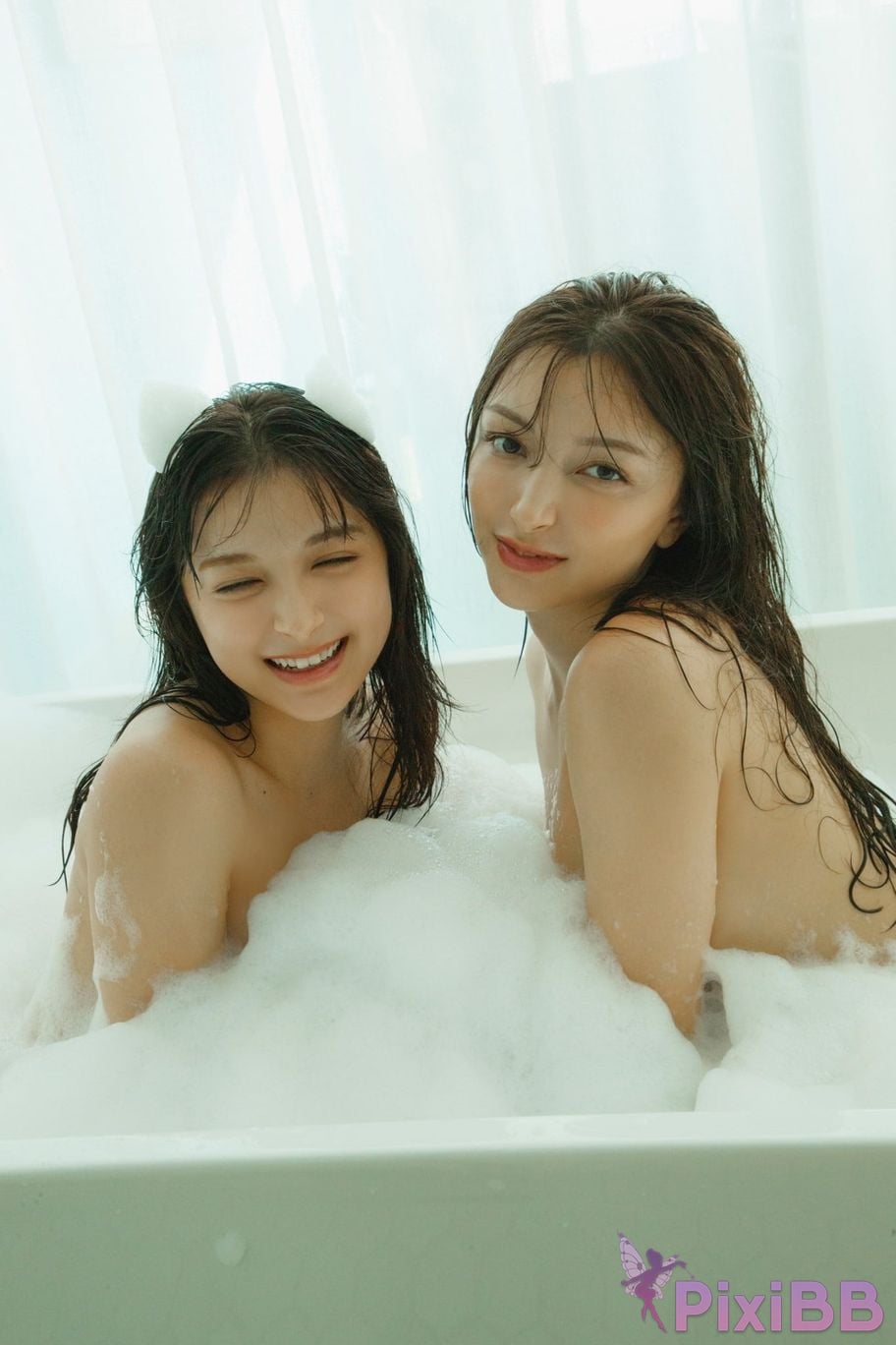 Japanese Idol Elimari sisters Digital only 1st photo collection Fericire All unreleased Edition PixiBB.COM 076