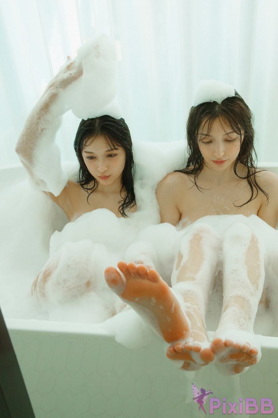 Japanese Idol Elimari sisters Digital only 1st photo collection Fericire All unreleased Edition PixiBB.COM 078