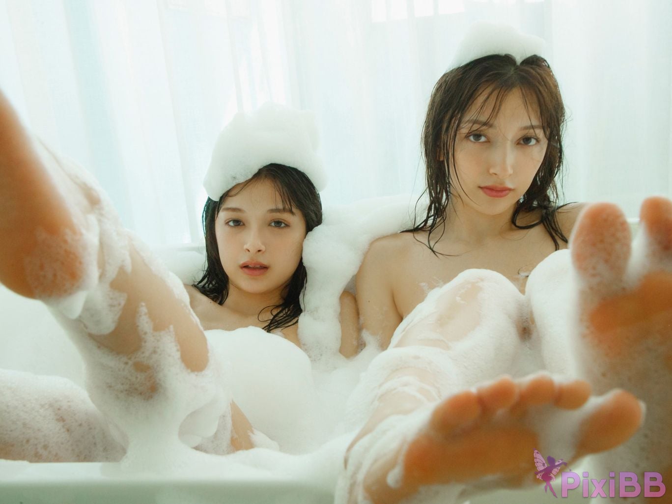 Japanese Idol Elimari sisters Digital only 1st photo collection Fericire All unreleased Edition PixiBB.COM 079