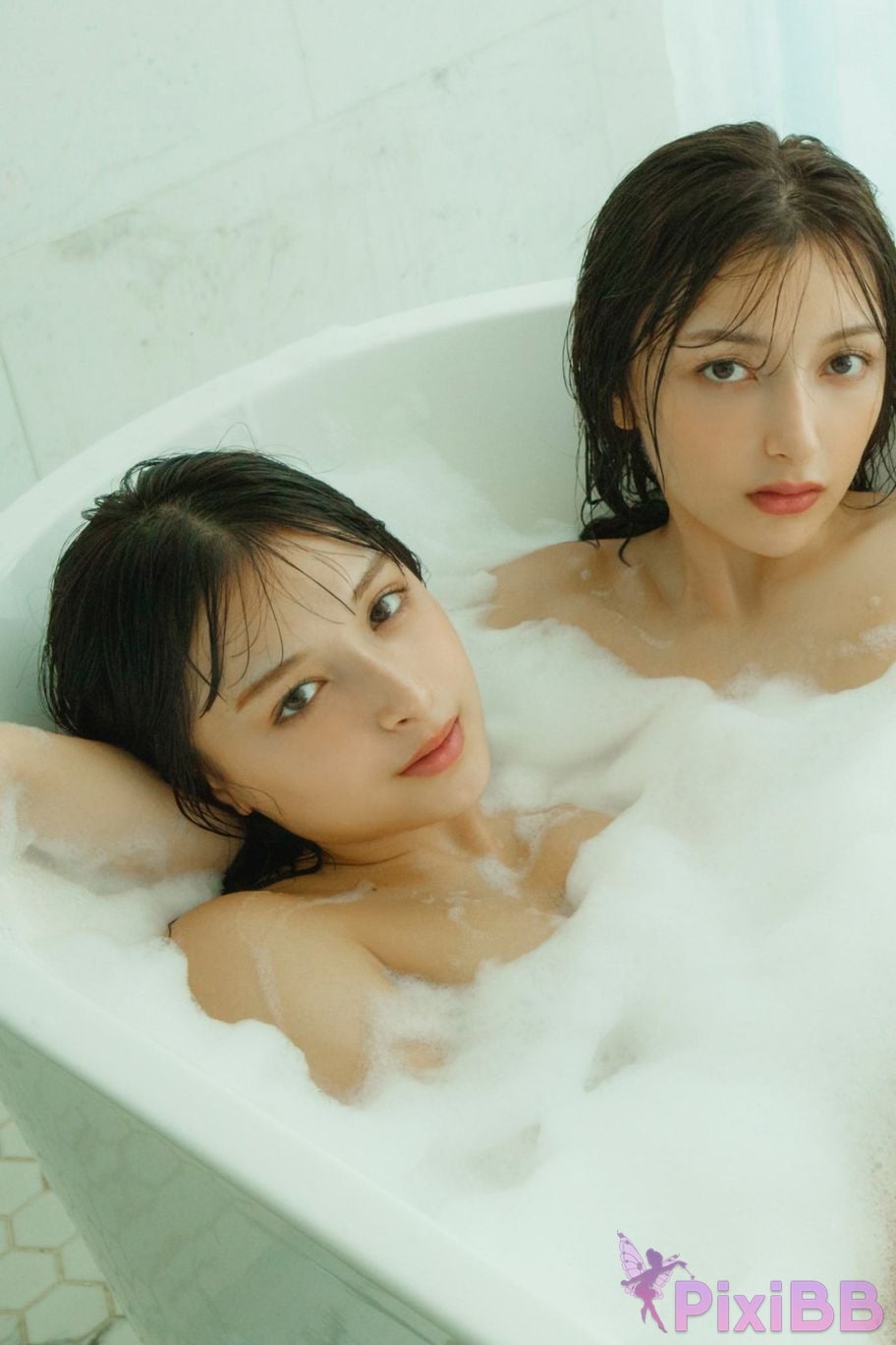 Japanese Idol Elimari sisters Digital only 1st photo collection Fericire All unreleased Edition PixiBB.COM 092
