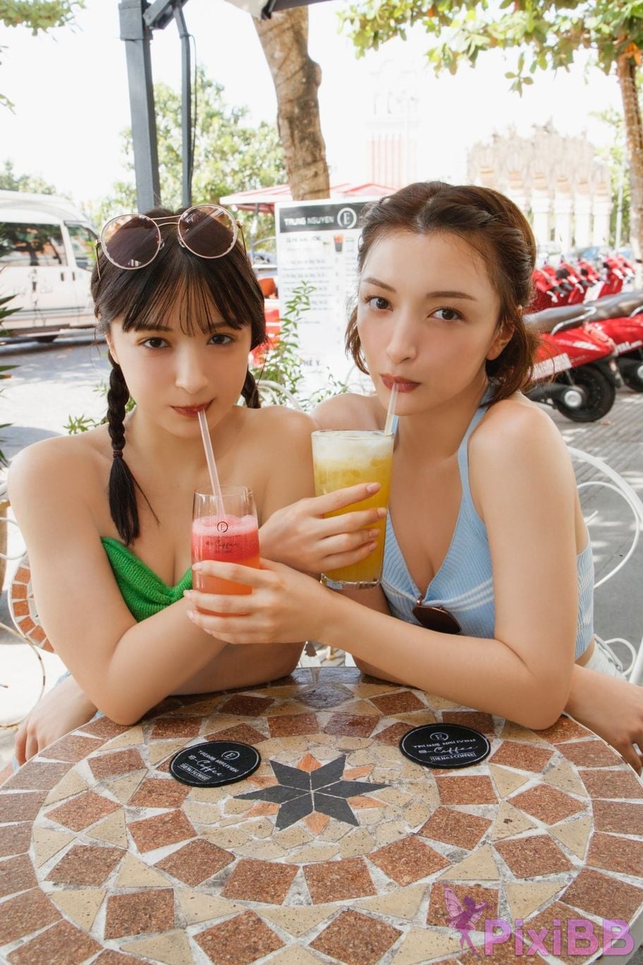 Japanese Idol Elimari sisters Digital only 1st photo collection Fericire All unreleased Edition PixiBB.COM 099