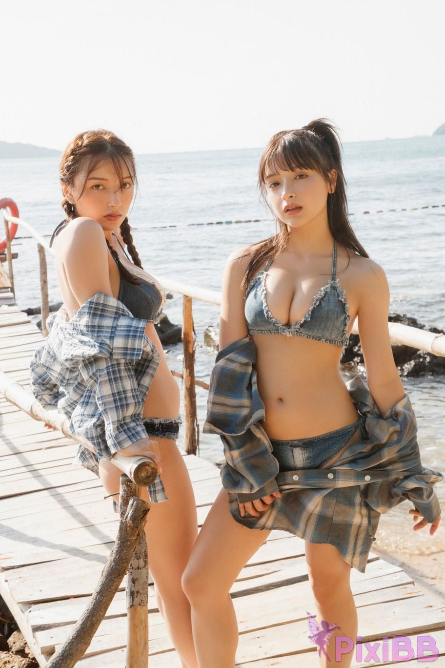 Japanese Idol Elimari sisters Digital only 1st photo collection Fericire All unreleased Edition PixiBB.COM 118