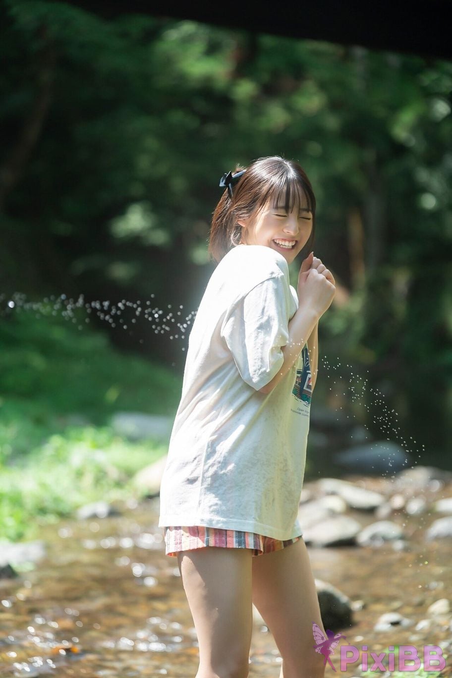 Japanese Idol Miu Shirahama Mito FLASH digital photo book when we were friends PixiBB.COM 012